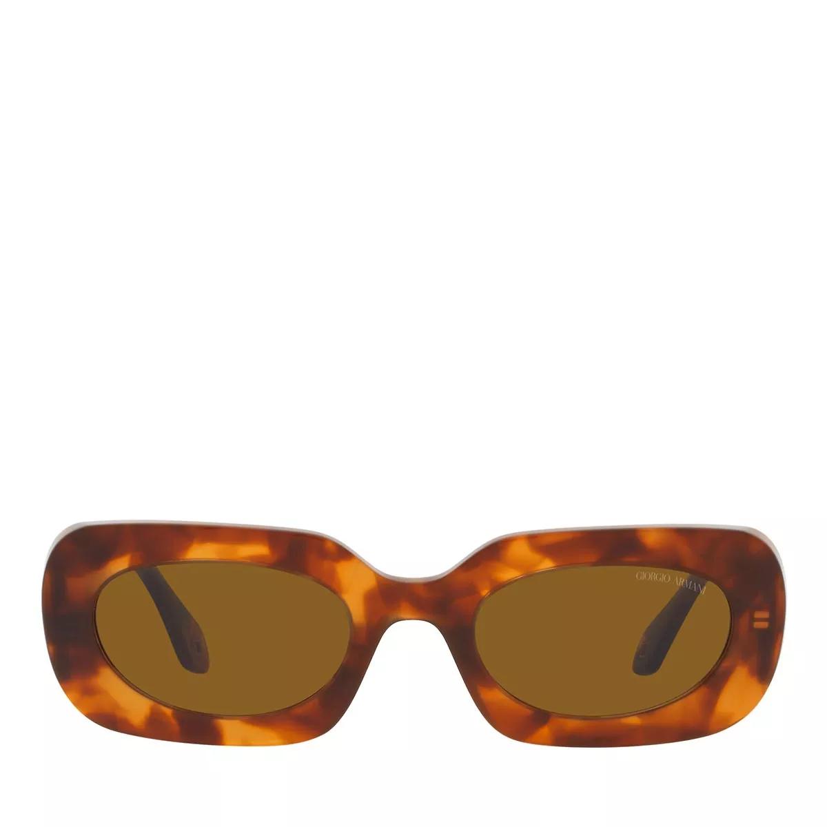 Tortoiseshell Effect Glasses in Multicoloured - Giorgio Armani