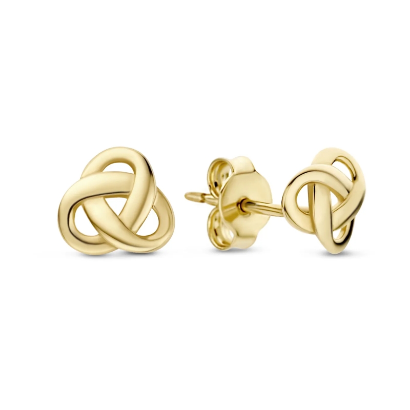Isabel Bernard Boucles d'oreilles à tige Rivoli Méline 585 Gold Ohrringe Gold