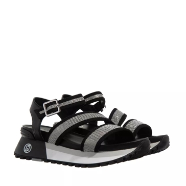 New balance black sales sandals