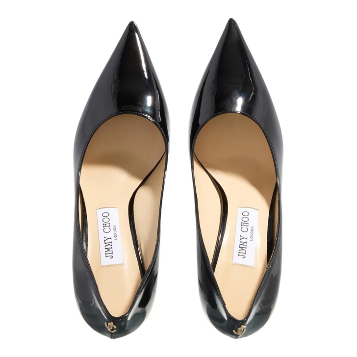 Black and white womens pumps sales