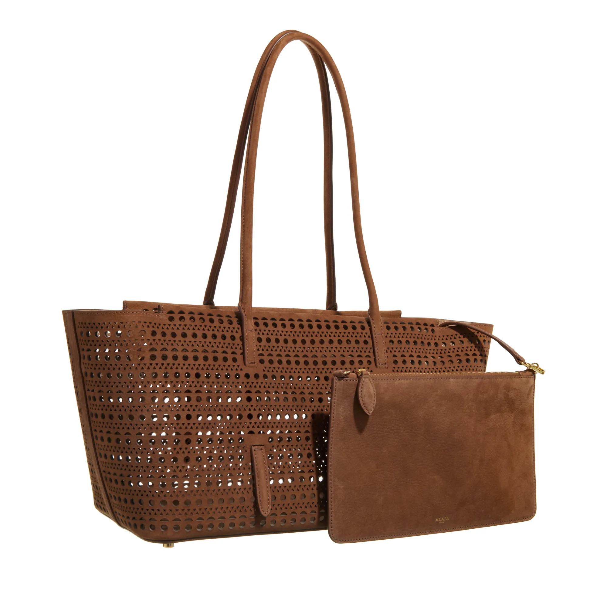 Alaia Shoppers & Totes Neo Mina 32 in bruin