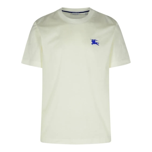 Burberry White Cotton T-Shirt White T-tröjor