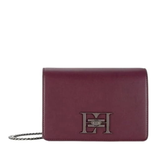 Elisabetta Franchi Tote Bags Bordeaux Red rot