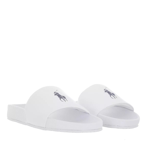Polo Ralph Lauren Cayson Sandals Casual White/Navy  Slide