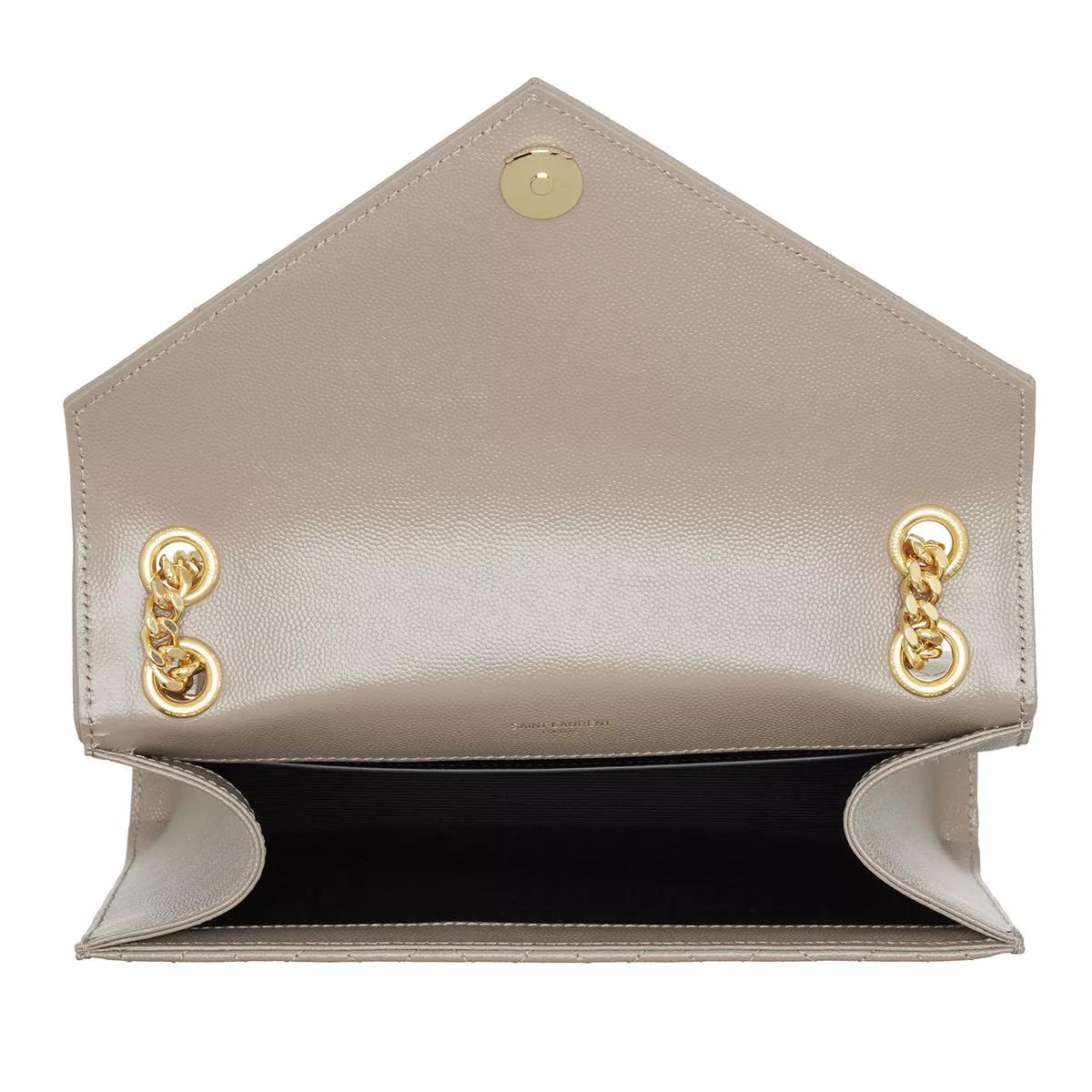 Saint Laurent Crossbody bags YSL Monogramme Envelope Crossbody Bag Leather in taupe