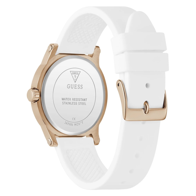 Guess Quarzuhr Quarz-Analoguhr Annette weiss(Image 7)