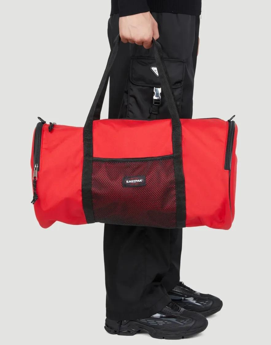 Thumbnail - Eastpak Koffer - Large Duffel Logo Patch Duffle Bag - Gr. unisize - in Rot - für Damen