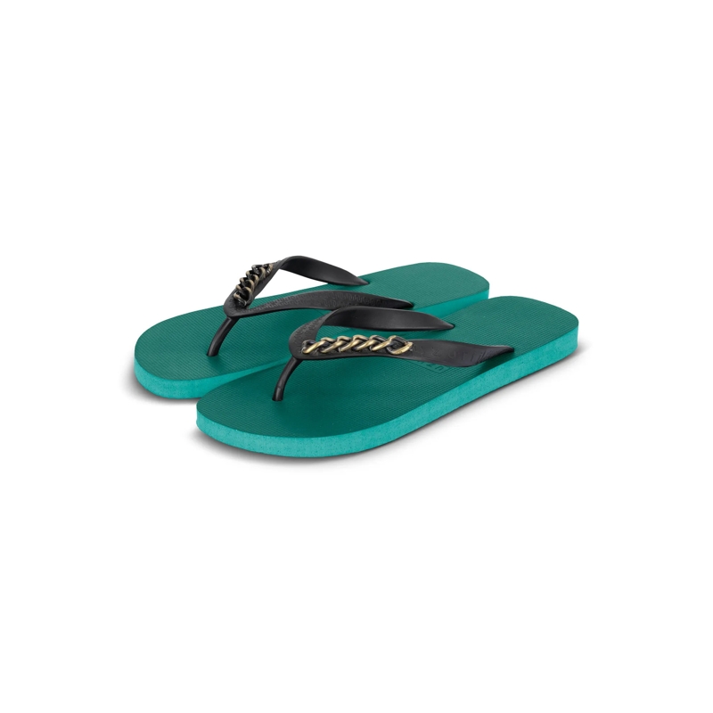 UZURII Flip Flops Zehentrenner Gold Small natur(Image 3)