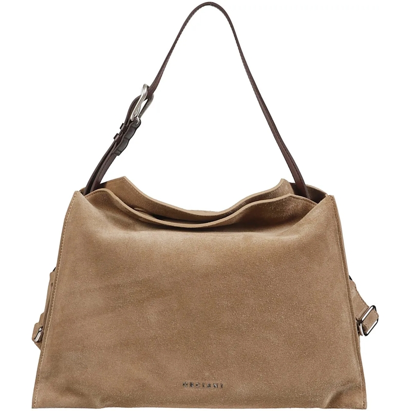 Orciani Tote Trinity Medium Bag Brown braun