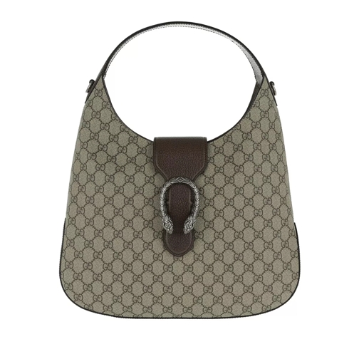 Gucci Dionysus Medium GG Supreme Hobo Bag New Acero Hoboväska