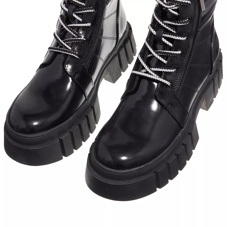 Steve madden leather lace up cheap boots