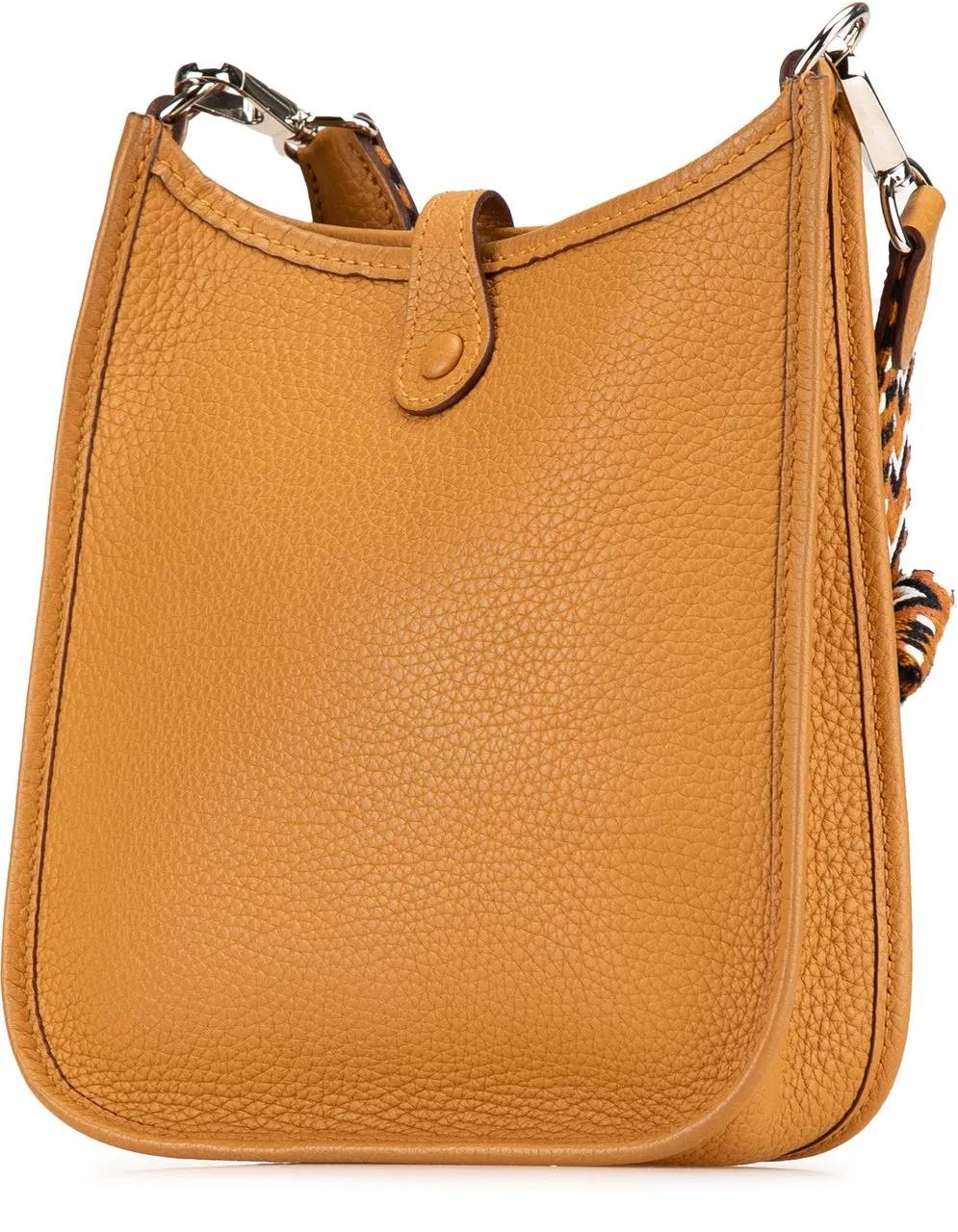 Hermès Hobo bags 2020 Clemence Evelyne Amazone 16 in bruin