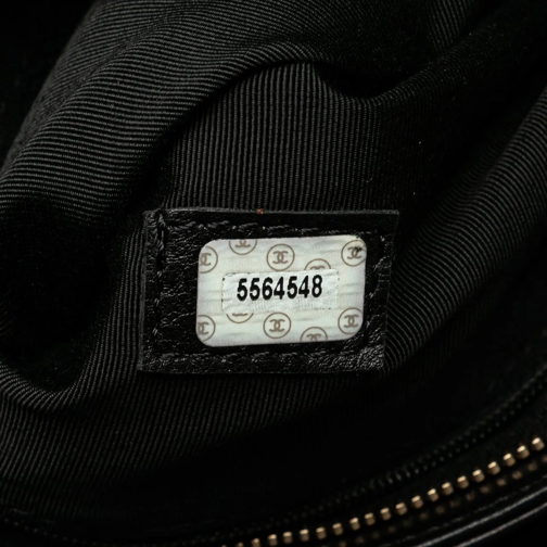 Chanel Fourre-tout 1997-1999 CC Lambskin Tortoise Handle Tote schwarz (Image 2)