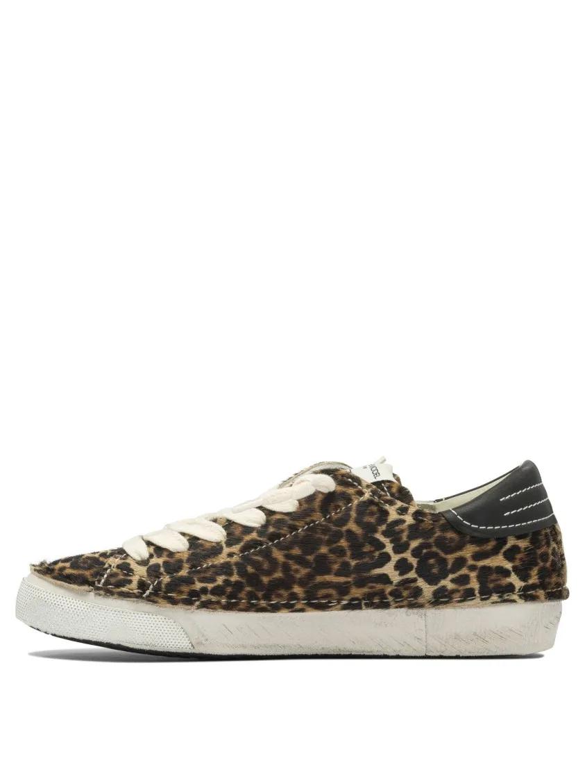 Thumbnail - Philippe Model Low-Top Sneaker - Leopard Print Low-Top Sneakers - Gr. 39 (EU) - in Beige - für Damen