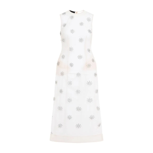 Simone Rocha Midi-Kleider Dart Midi Dress Neutrals