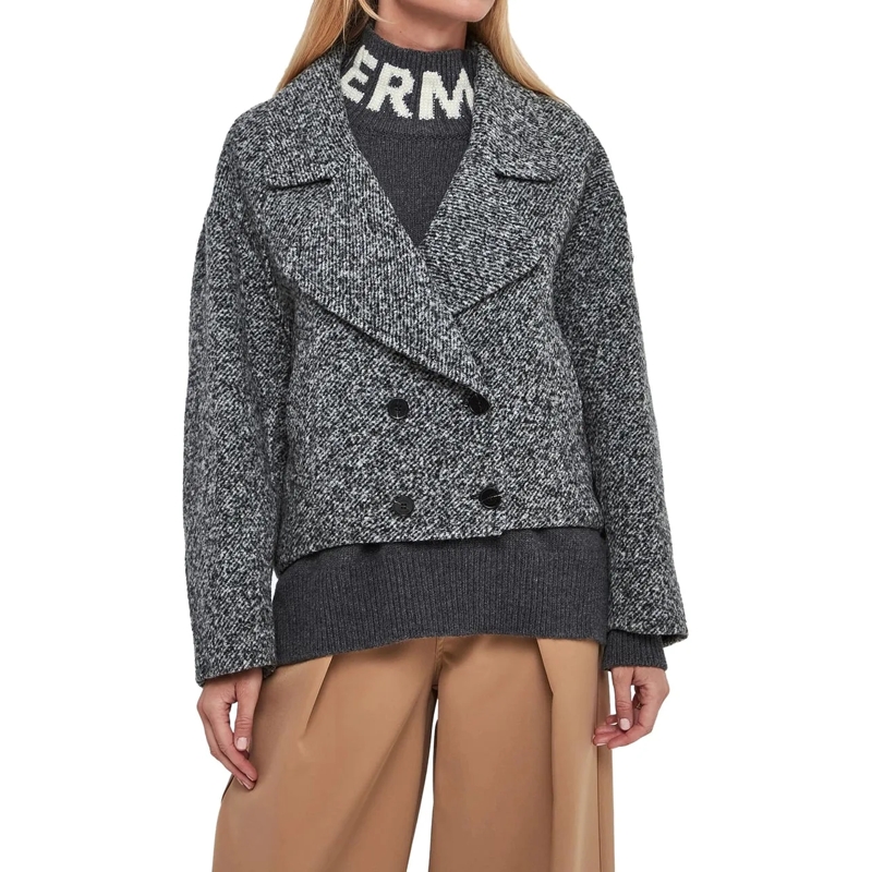 Ermanno Firenze Übergangsjacke Jackets Grey grau