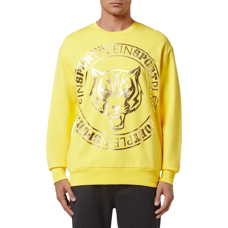 Plein Sport Top Sweatshirt Tiger gelb(Image 3)