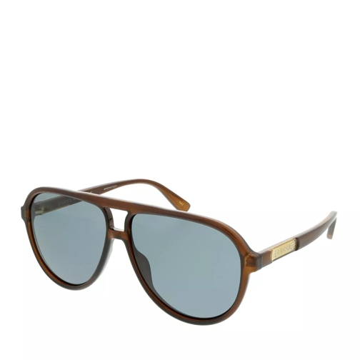 Gucci GG0935S-007 60 Sunglass MAN ACETATE BROWN Sonnenbrille
