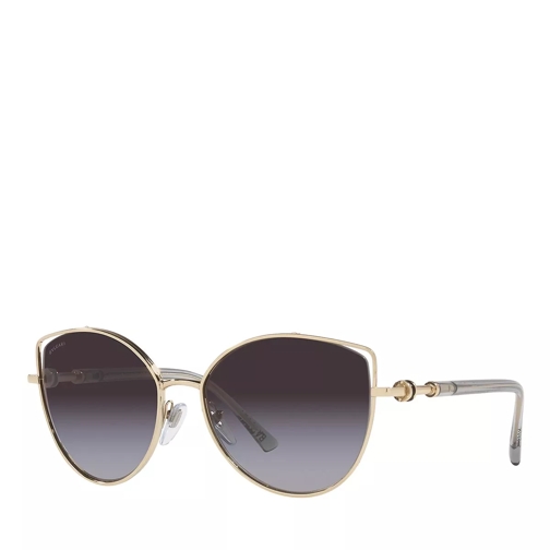 BVLGARI 0BV6168 Sunglasses Pale Gold Sonnenbrille