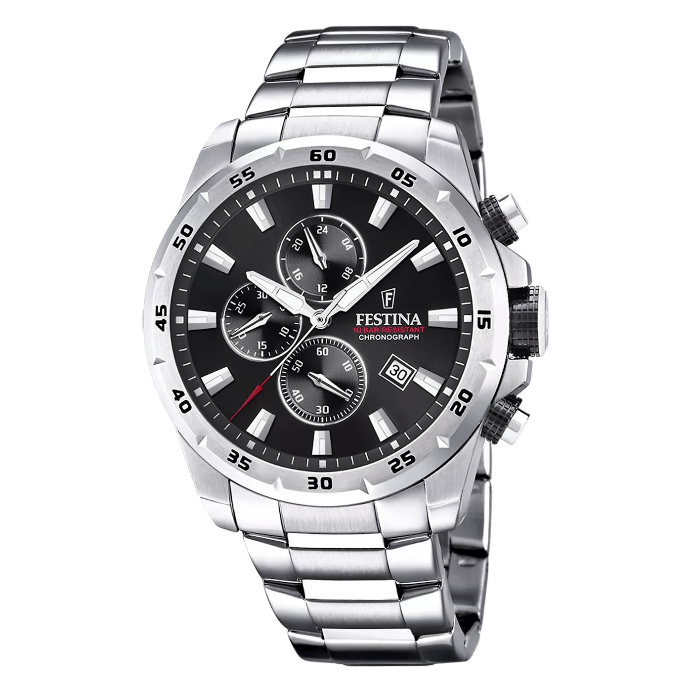 Festina Uhren - Festina Chrono Sport herren Uhr Silber F20463-4 - Gr. unisize - in Silber - für Damen