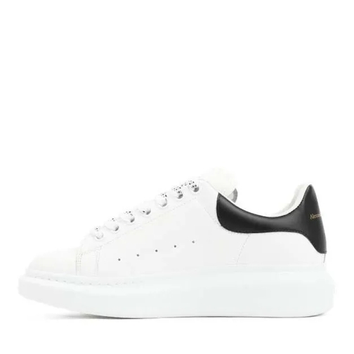 Alexander McQueen Leather Sneakers White lage-top sneaker