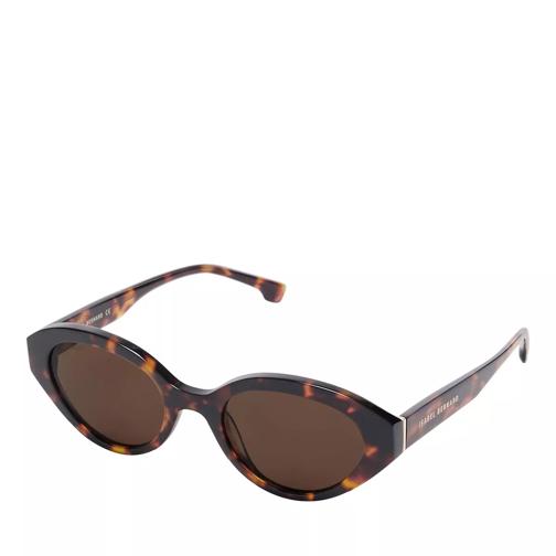 Isabel Bernard La Villette Rosaire oval sunglasses with brown len Brown Sonnenbrille