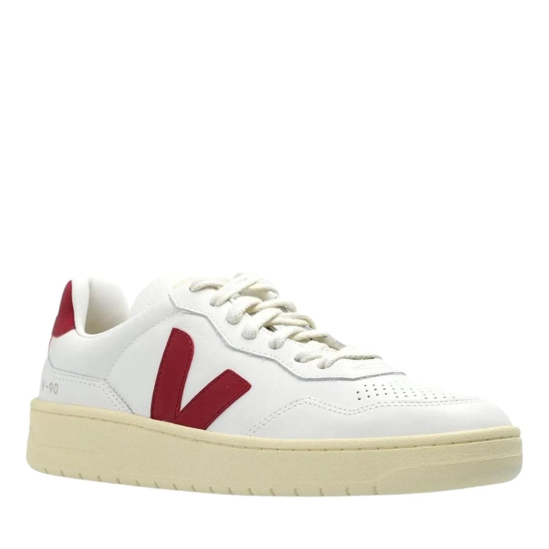 Veja Sneaker basse V-90 Extra White Marsala(Image 6)