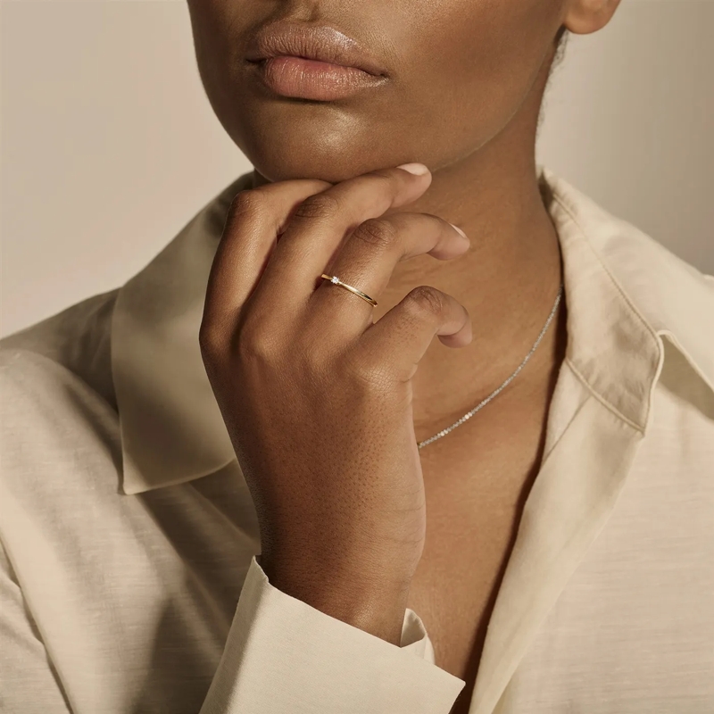 Blush Diamantring Diamantring Gold