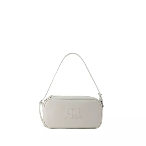 Courrèges Réedition Baguette Bag - Leather - Heritage White White Schoudertas