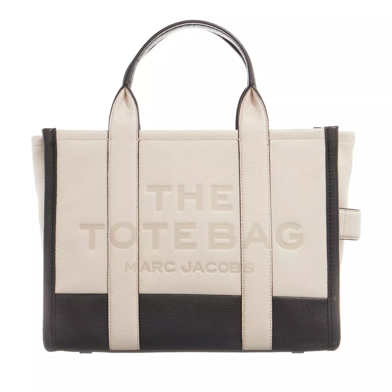 Marc Jacobs Sac à bandoulière The Medium Tote Ivory Multicolor