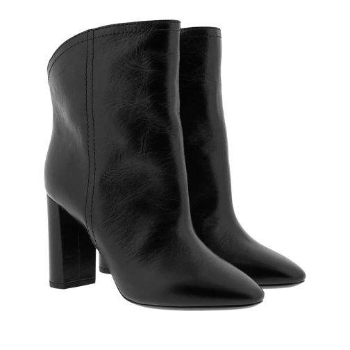 Saint Laurent Loulou Heeled Ankle Boots Black Ankle Boot