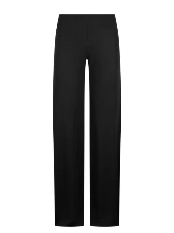 Alberta Ferretti - Jersey Trousers - Größe 44 - schwarz