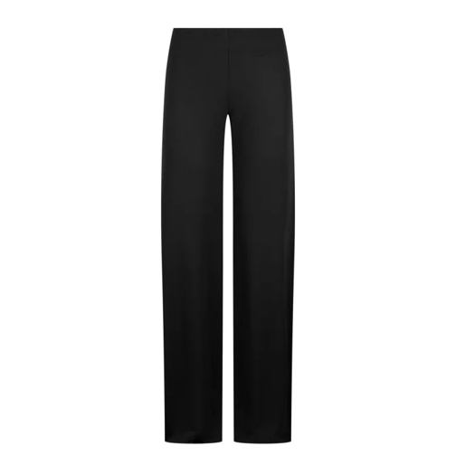 Alberta Ferretti Jersey Trousers Black 