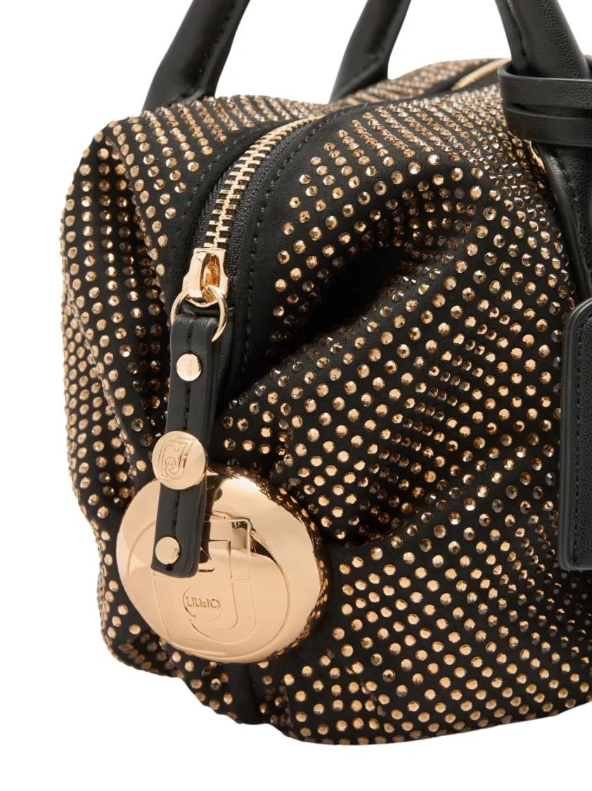 Thumbnail - LIU JO Crossbody Bags - Compact Studded Handbag With Versatile Carrying Op - Gr. unisize - in Schwarz - für Damen