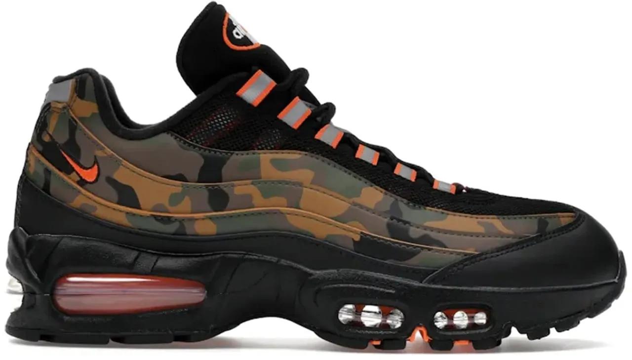 Nike Low-Top Sneaker - Nike Air Max 95 Og Sneakers - Gr. 38 (EU) - in Schwarz - für Herren