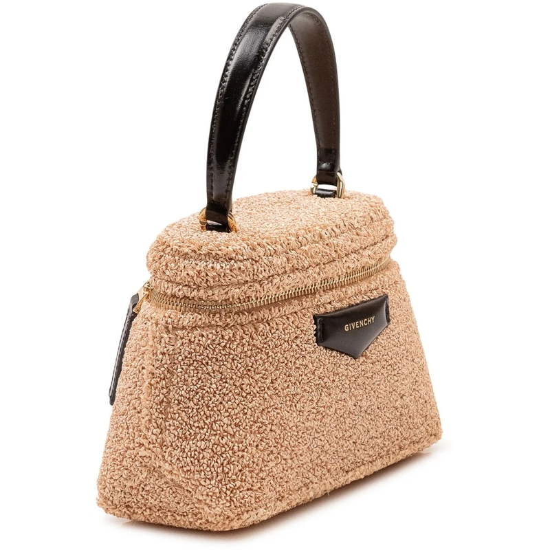 Givenchy Necessaire Borsa Antigona Vanity con Manico Singolo e Zip beige(Image 3)