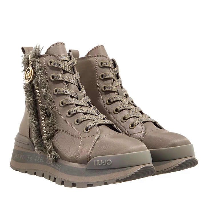 Liu jo combat outlet boots