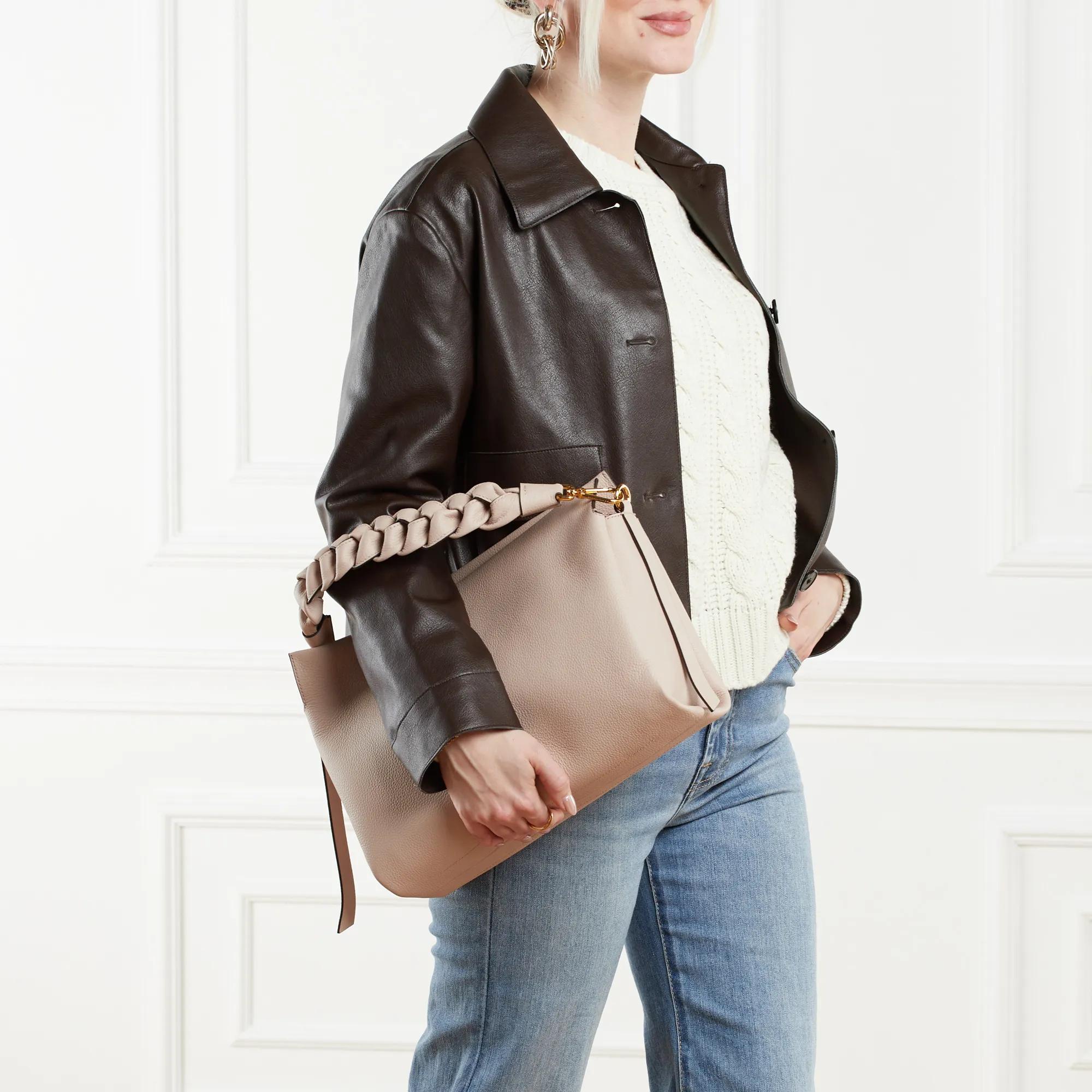 Coccinelle Crossbody bags Boheme Grana Double in poeder roze