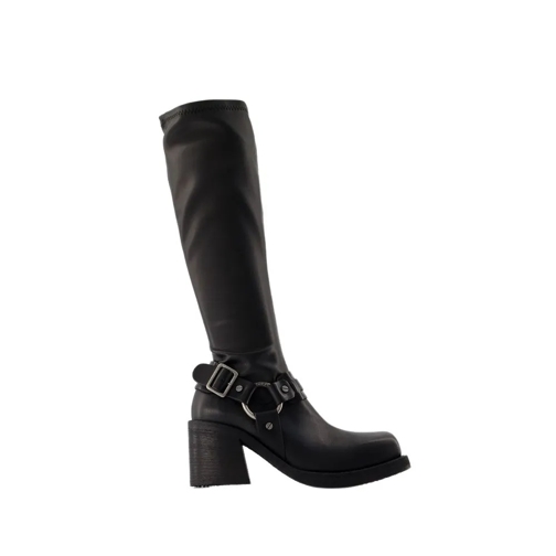 Acne Studios Balius Tight Boots - Pvc - Black Black Stivale