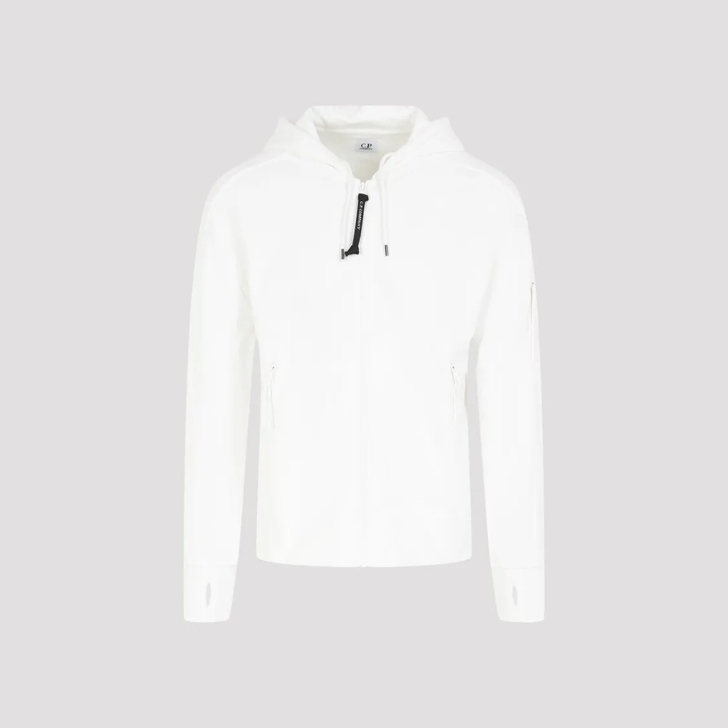 White cotton hoodie sales