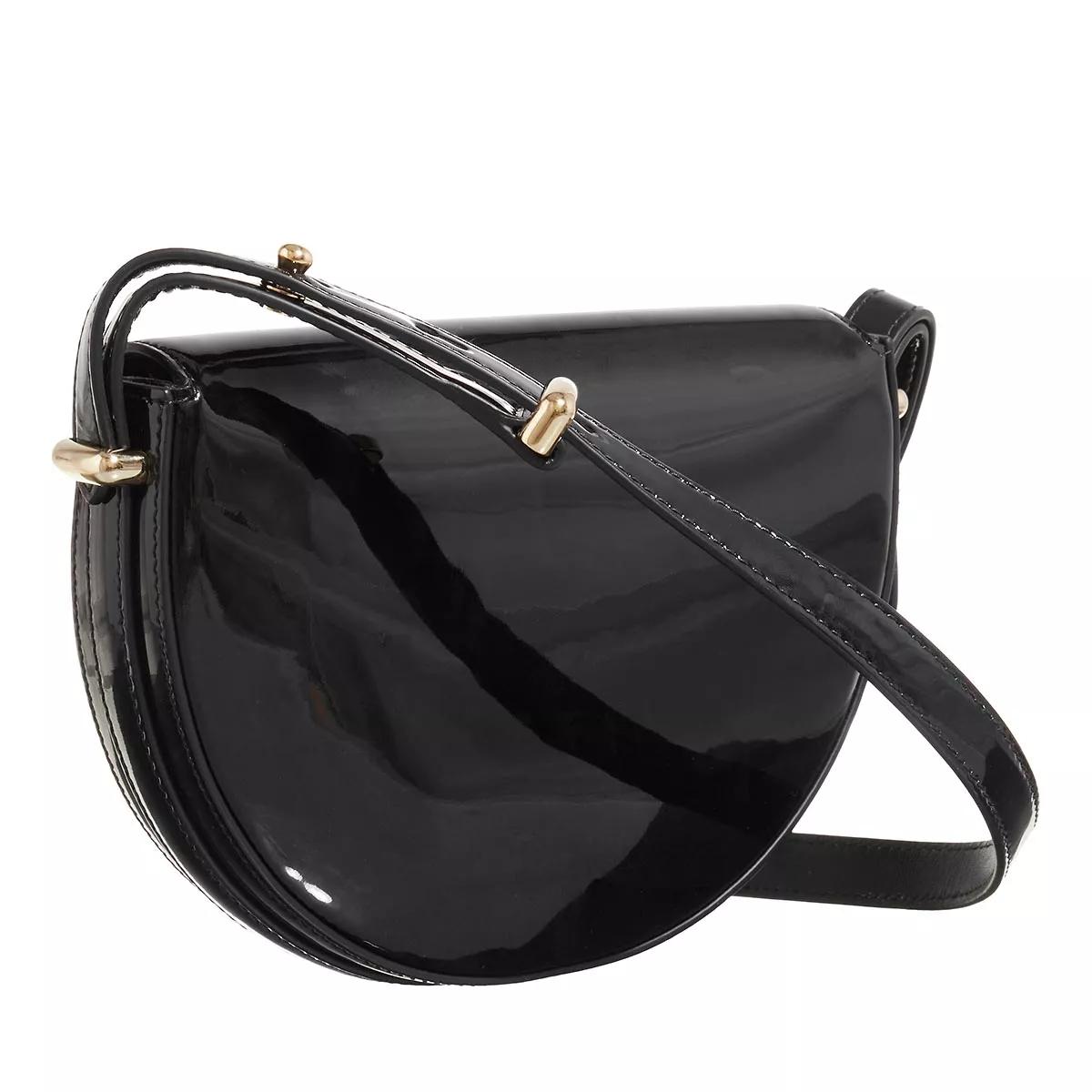 Prada Crossbody bags Patent Leather Mini Bag in zwart
