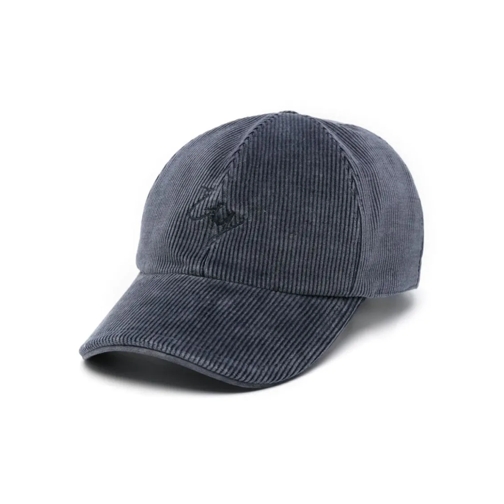 Eleventy Hut Corduroy Cap Blue