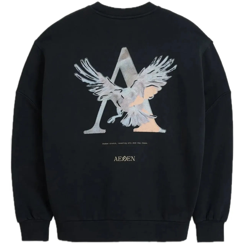 AEDEN  Arnaud Sweater Black schwarz