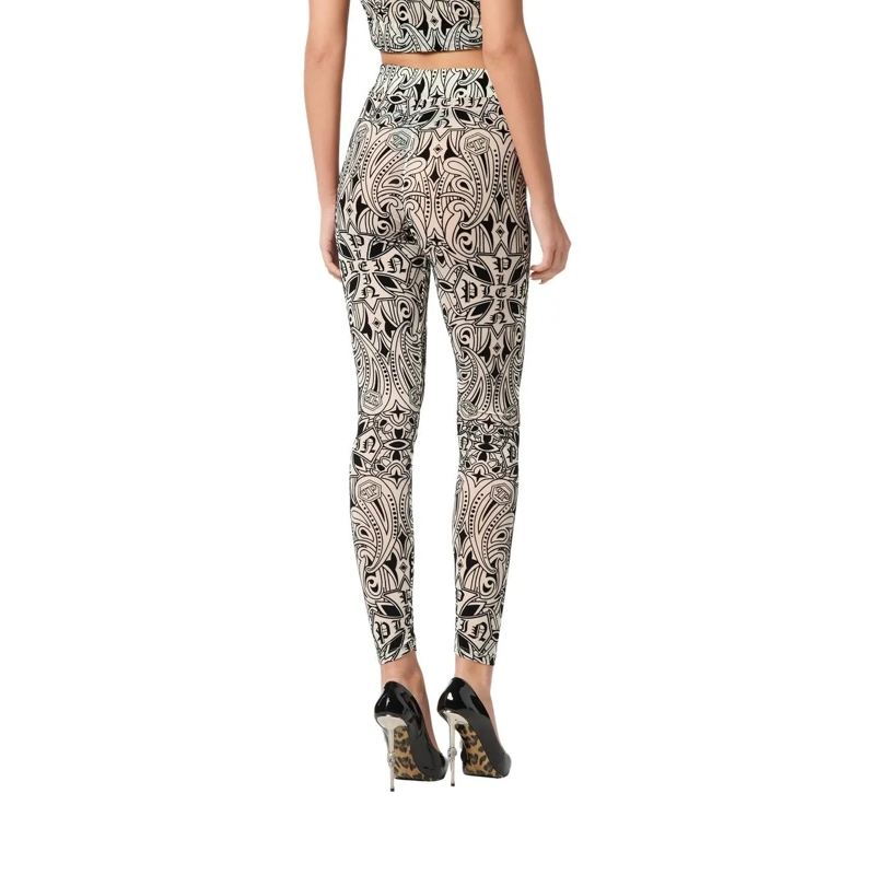Philipp Plein Leggings Jogging-Leggings Gothic Plein nude(Image 3)