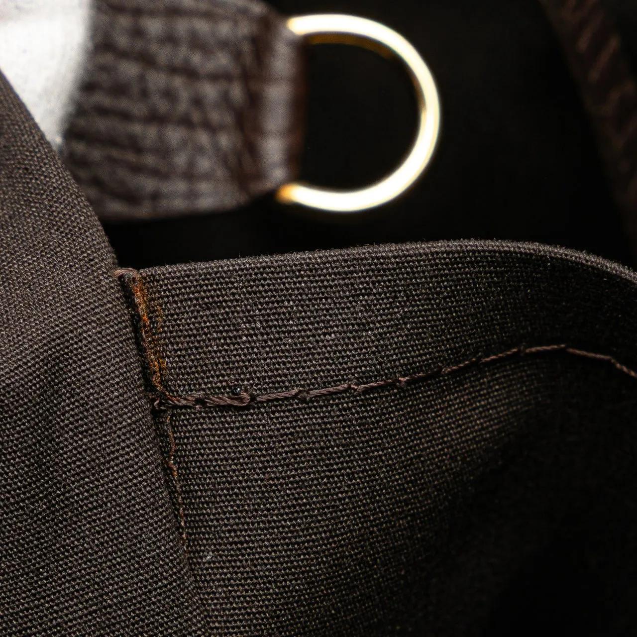 Thumbnail - Louis Vuitton Hobo Bags - Monogram Mini Lin Besace Angele - Gr. unisize - in Braun - für Damen