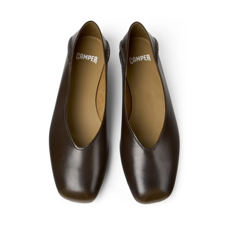 Camper Ballerinas Unsere feminine Linie Casi Myra besticht durch ein braun(Image 5)