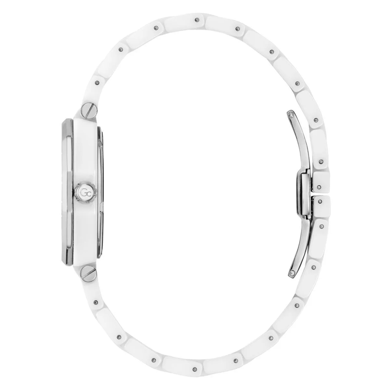 GC Quarzuhr Quarz-Analoguhr Gc Gleam weiss(Image 2)