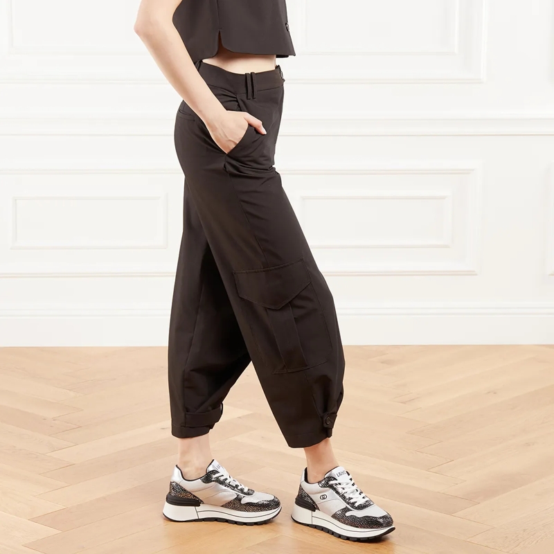 LIU JO Low-Top-Sneaker Amazing 38 Black/Silver(Image 2)