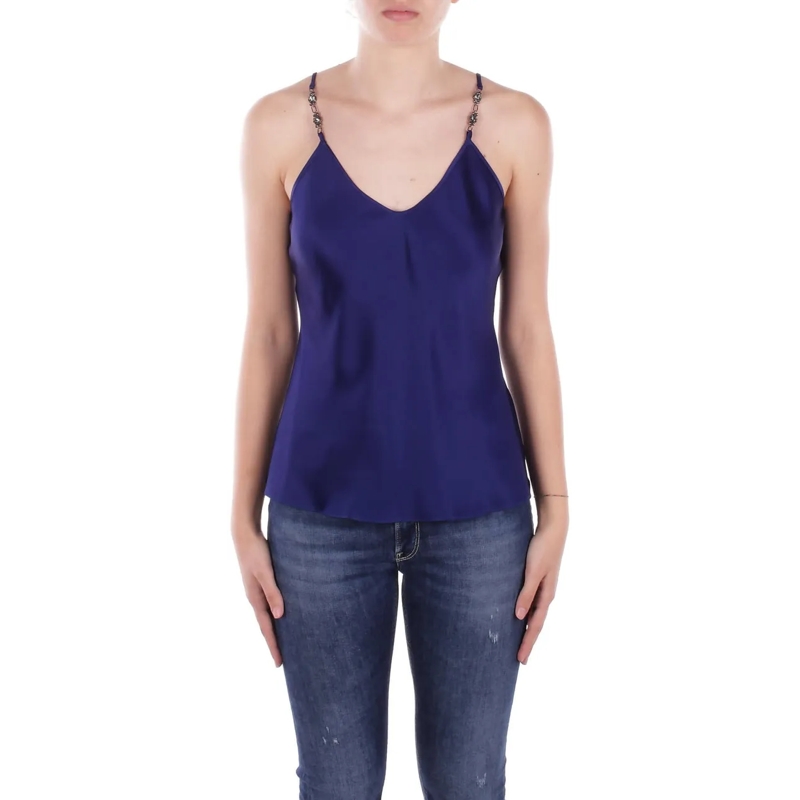 Max Mara T-Shirt Top Blue blau