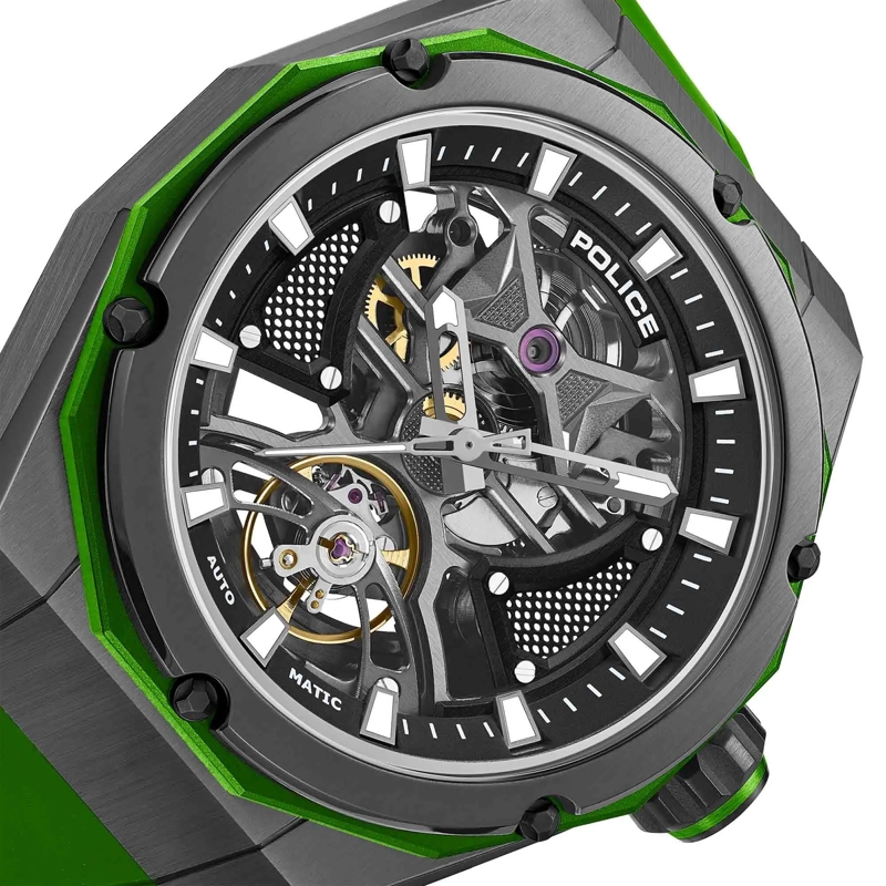 Police Automatikuhr Automatikuhr Dayton grün(Image 3)